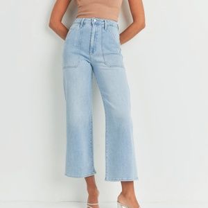 Just black denim jeans